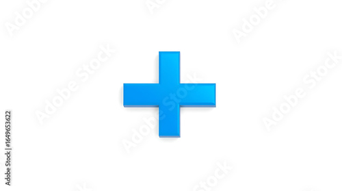 Vector icon of a plus and minus sign, a medical first aid symbol for adding or subtracting items on a web interface