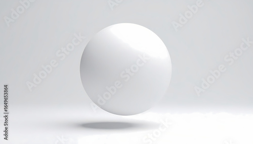 White egg isolated on neutral background