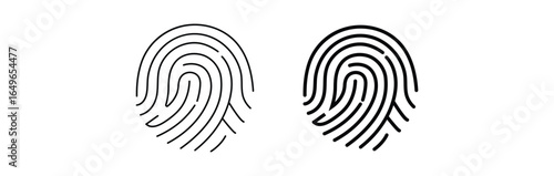 finger print pattern for biometric security and criminal identification.