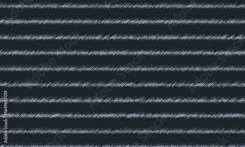 Seamless Dark Horizontal Lines Pattern with Glitch and Noise Effect