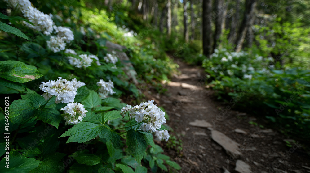 Fototapeta premium Forest trail.