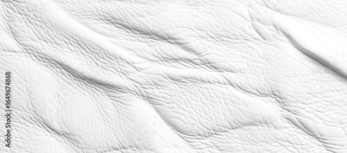 Wallpaper Mural Abstract close-up of white leather texture with rippled, embossed patterns Torontodigital.ca