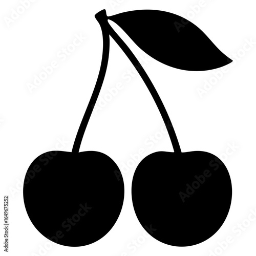 cherry icon vector