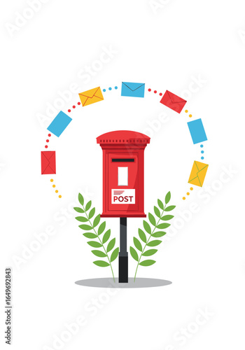 A bright idea fueled by the postal service delivering mail around the globe