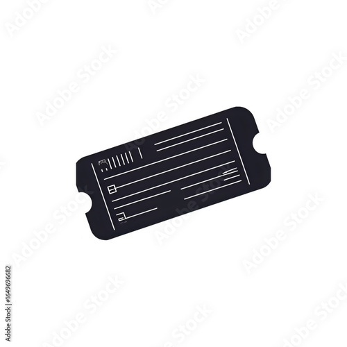 Luggage Tag: Close-Up of a Blank Travel Identifier