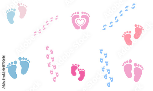 baby foot prints