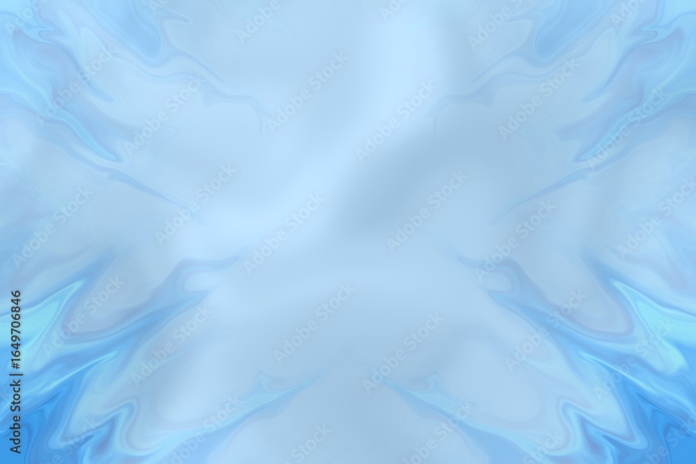 Fototapeta premium Soft pastel blue watercolor background with gentle artistic layers.