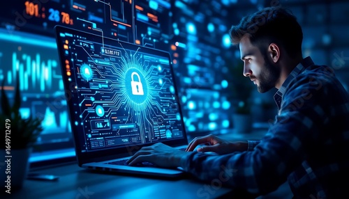  secure data protection and network security system