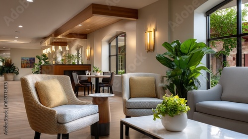 Assisted Living Facility Interior with Modern Decor