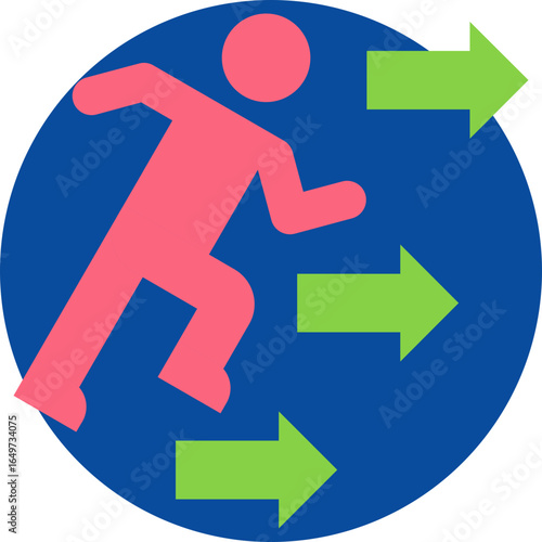 moving icon for Self improvement, business, website, application, printing, document, poster design, etc Free Download moving icon for Self improvement, business, website, application, printing, document, poster design, etc - GFXLoad