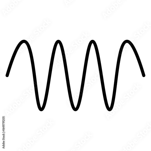 illustration of sound wave icon
