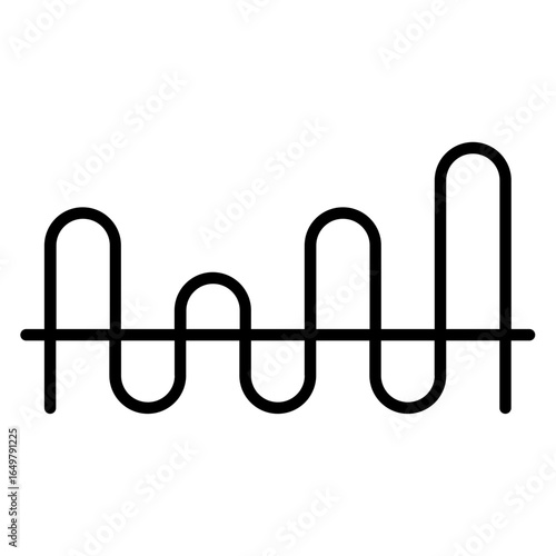 illustration of sound wave icon
