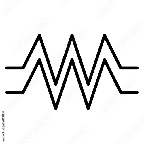 illustration of sound wave icon
