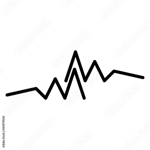 illustration of sound wave icon
