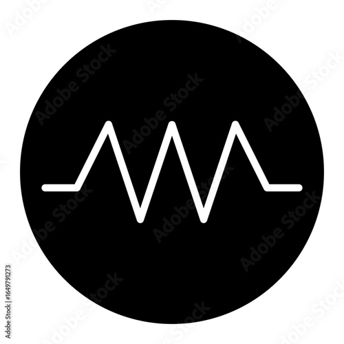 illustration of sound wave icon
