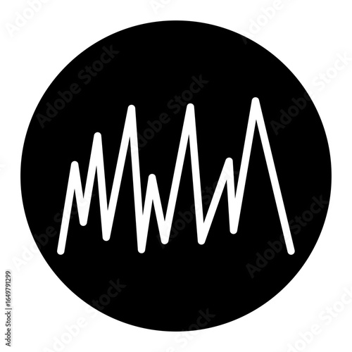 illustration of sound wave icon
