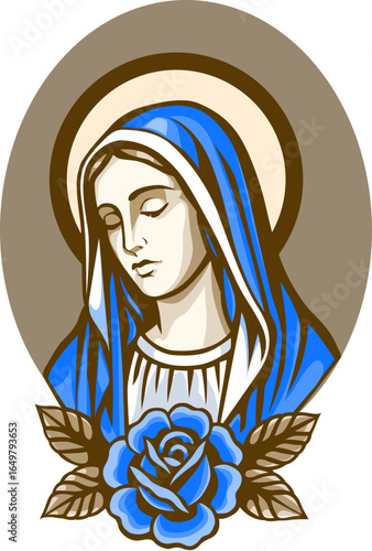 virgin mary image