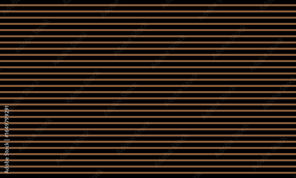 Fototapeta premium Black and brown horizontal stripes seamless pattern line background