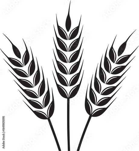 Wheat Stalks Illustration
