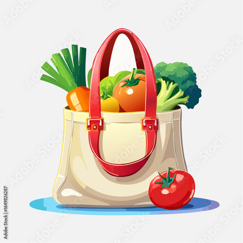 fresh vegetables in a basket