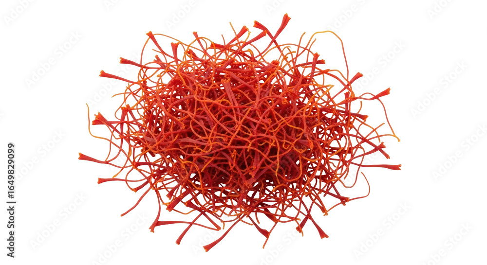 Naklejka premium Isolated Saffron Threads