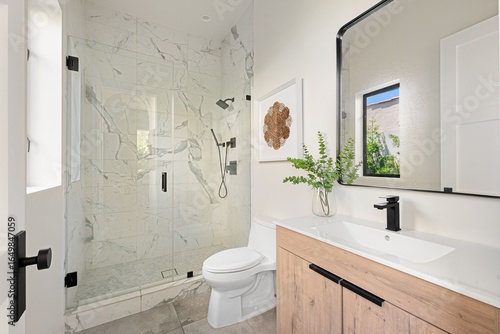 Wallpaper Mural Stunning Indoor-Outdoor Estate with Lush Landscaping and Contemporary Finishes Torontodigital.ca