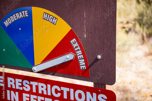 Extreme Fire Danger Sign