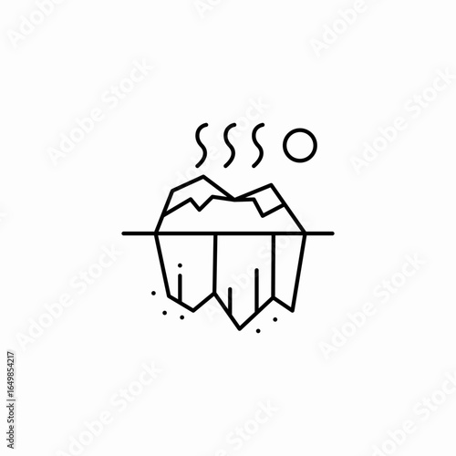 earthquake extreme emergency icon sign vector