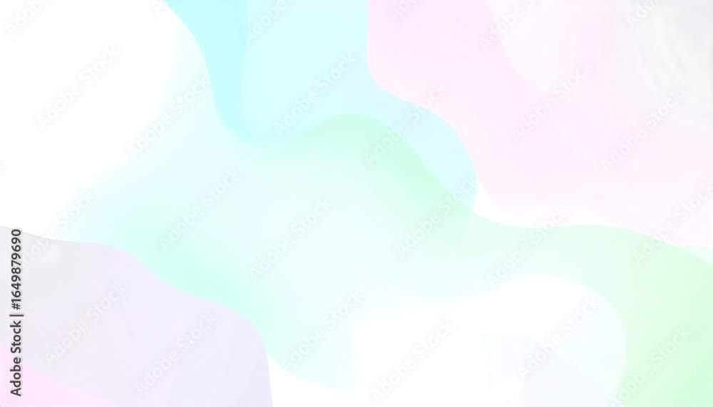 Fototapeta premium Delicate, soft, pastel color blend.