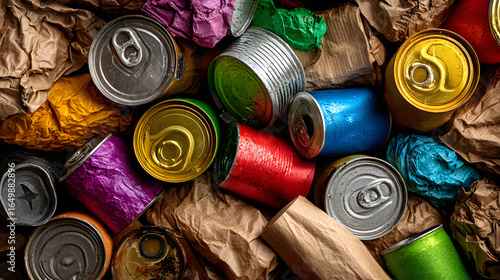Colorful spools of cotton thread for sewing and embroidery are arranged neatly on a tailor's table