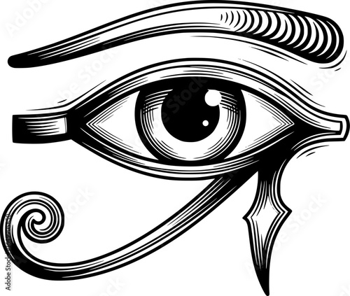 Eye of Horus Vector Illustration