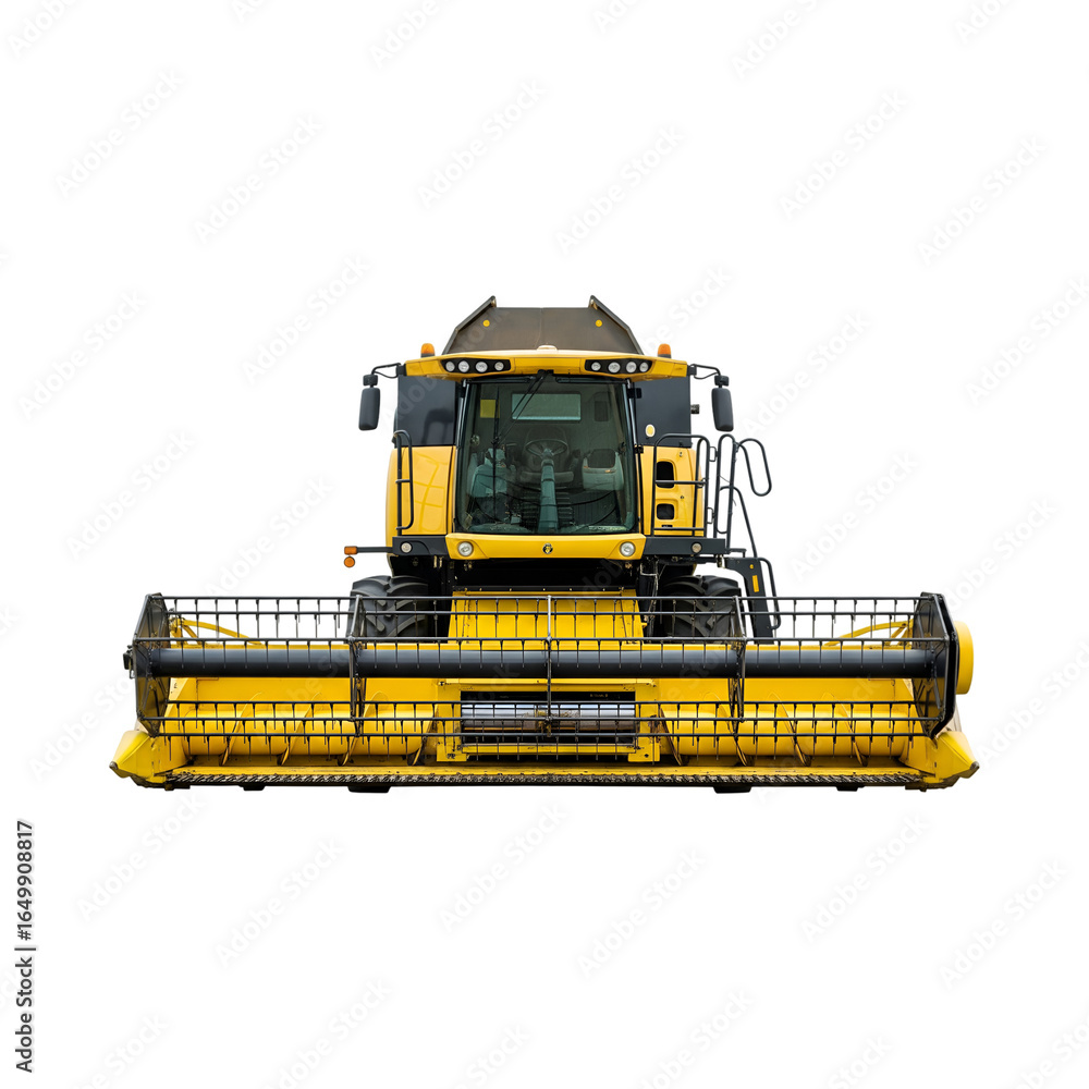 Obraz premium Transparent, isolated harvester