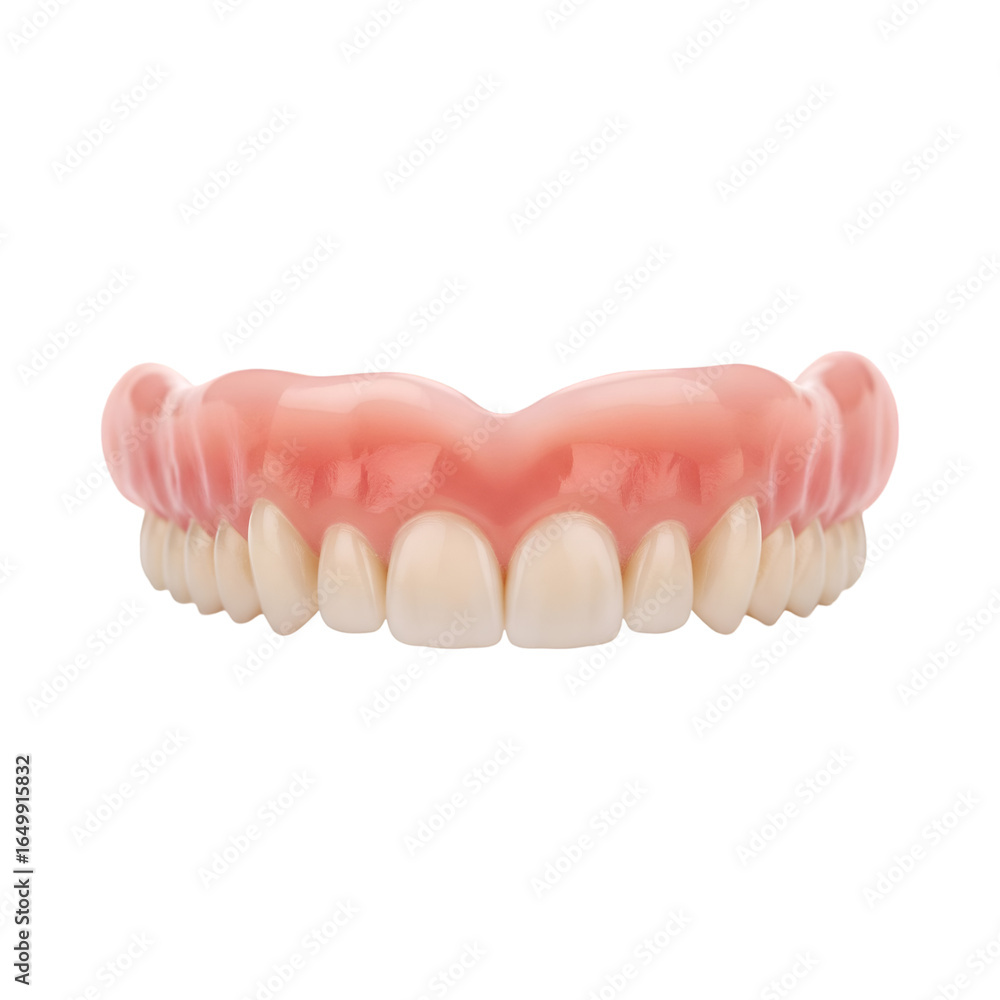 Fototapeta premium teeth isolated on white