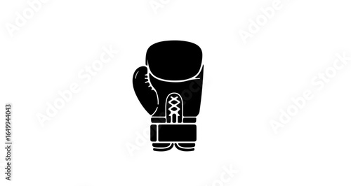 Object boxing glove vector illustration for sports equipment and martial arts training gear design and graphic resources vector