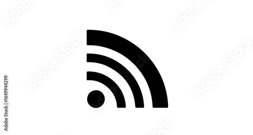 Object wireless internet wifi connection signal strength indicator icon vector illustration for web design use cases vector