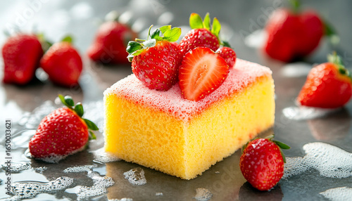 sponges for washing dishes in the form of a cake