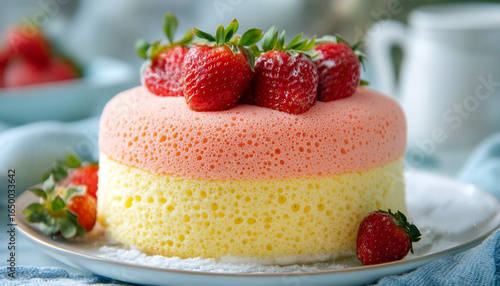 sponges for washing dishes in the form of a cake