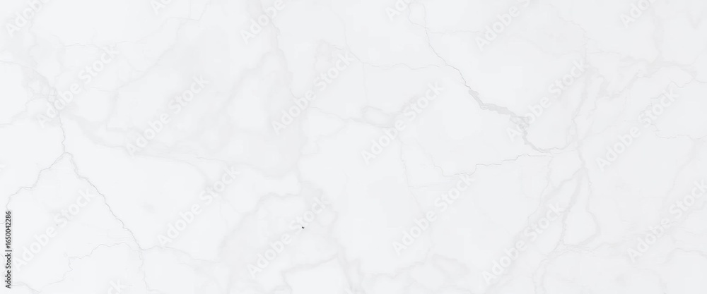 Fototapeta premium High-resolution image of white marble texture showing natural veining, ideal for background or tile design, glossy, clean