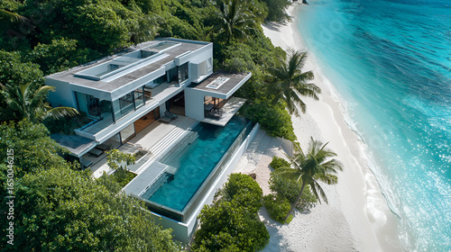 Luxury Beachfront Villa with Infinity Pool