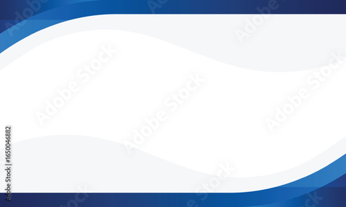 abstract modern blue curve with copy space template for professional business presentation template background