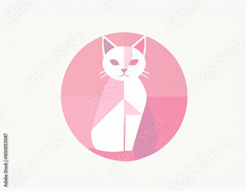 vector illustration of a cat