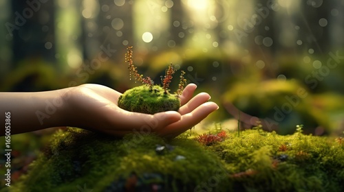 forest light magic creature, intricate detailed fantasy creature, hyper realistic glowing forest spirit, ethereal mystical nature spirit, verdant moss covered woodland entity, enchanted forest guardia