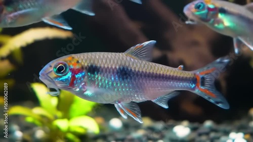 Vibrant fish in an aquarium (5)