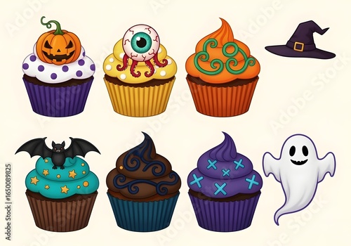 Spooktacular Treats A Deliciously Frightful Collection of Halloween Cupcakes