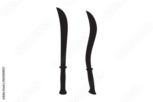 vector illustration of  sword/katana