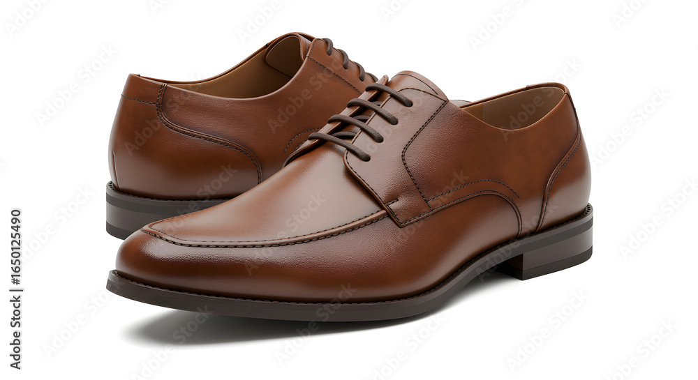 Sapato social masculino em couro marrom Sapato social masculino em couro marrom