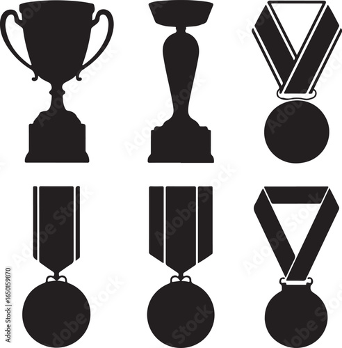 Trophies and medals trophy award