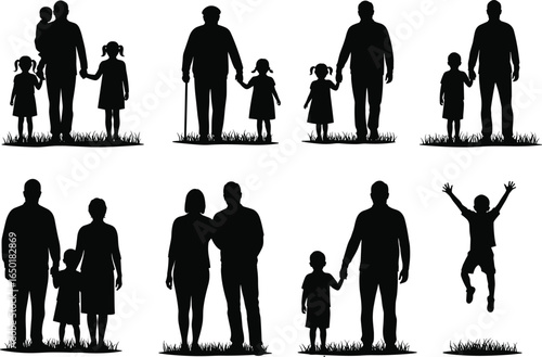 business people silhouettes