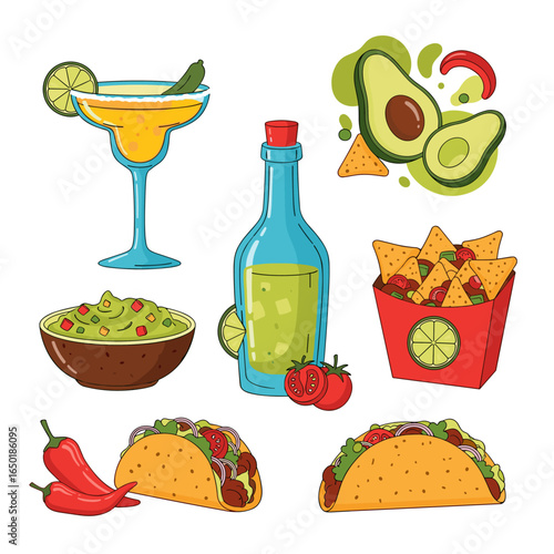 Festive mexican food and drink fiesta celebrations delicious and fun