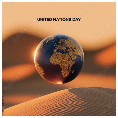 United Nations Day celebrates global cooperation peace human rights and sustainable development worldwide.